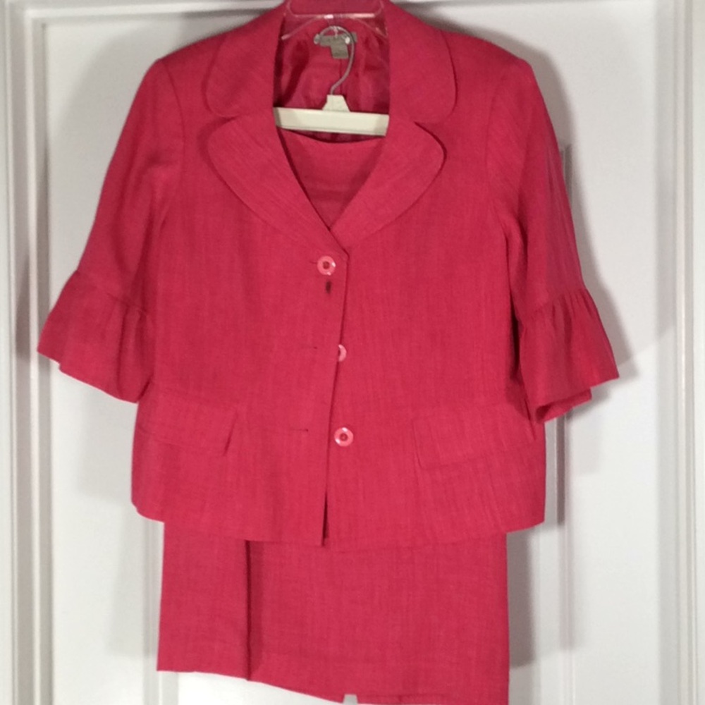 Blazer & Skirt Suit Set